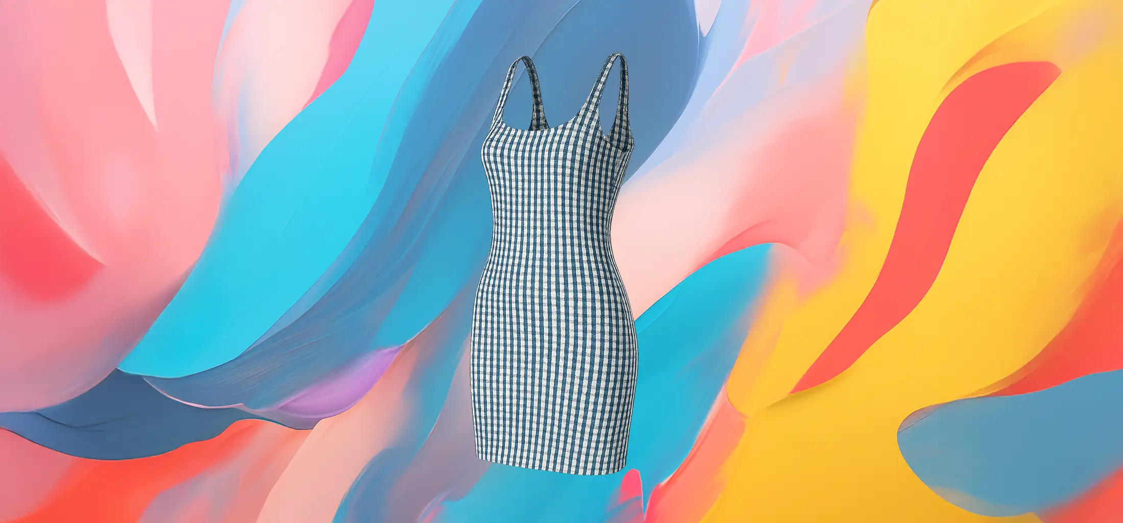 The 25x Classic Gingham Dress - Image 2