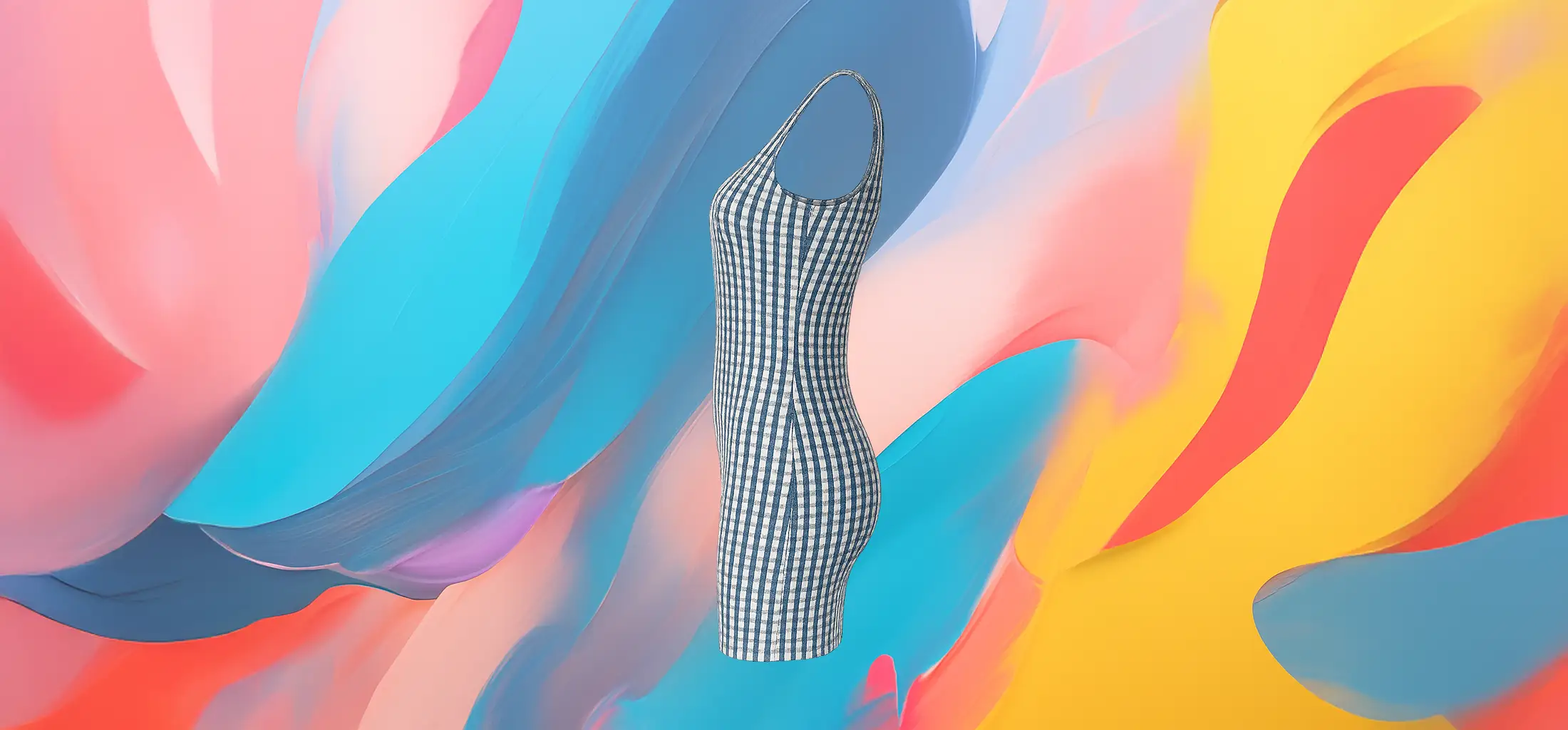 The 25x Classic Gingham Dress - Image 3
