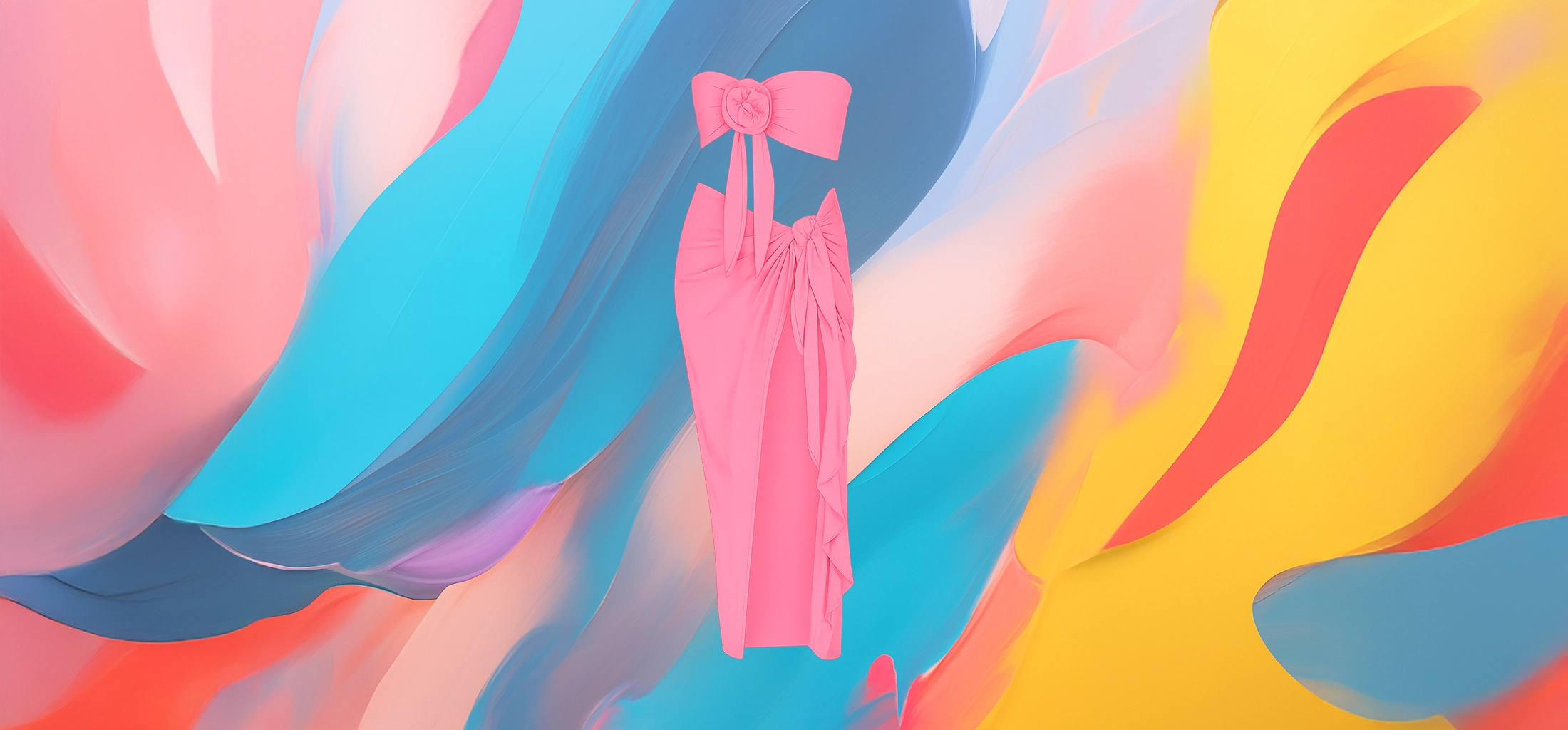 The 25X Pink Bloom Cut-Out Maxi Dress - Image 3