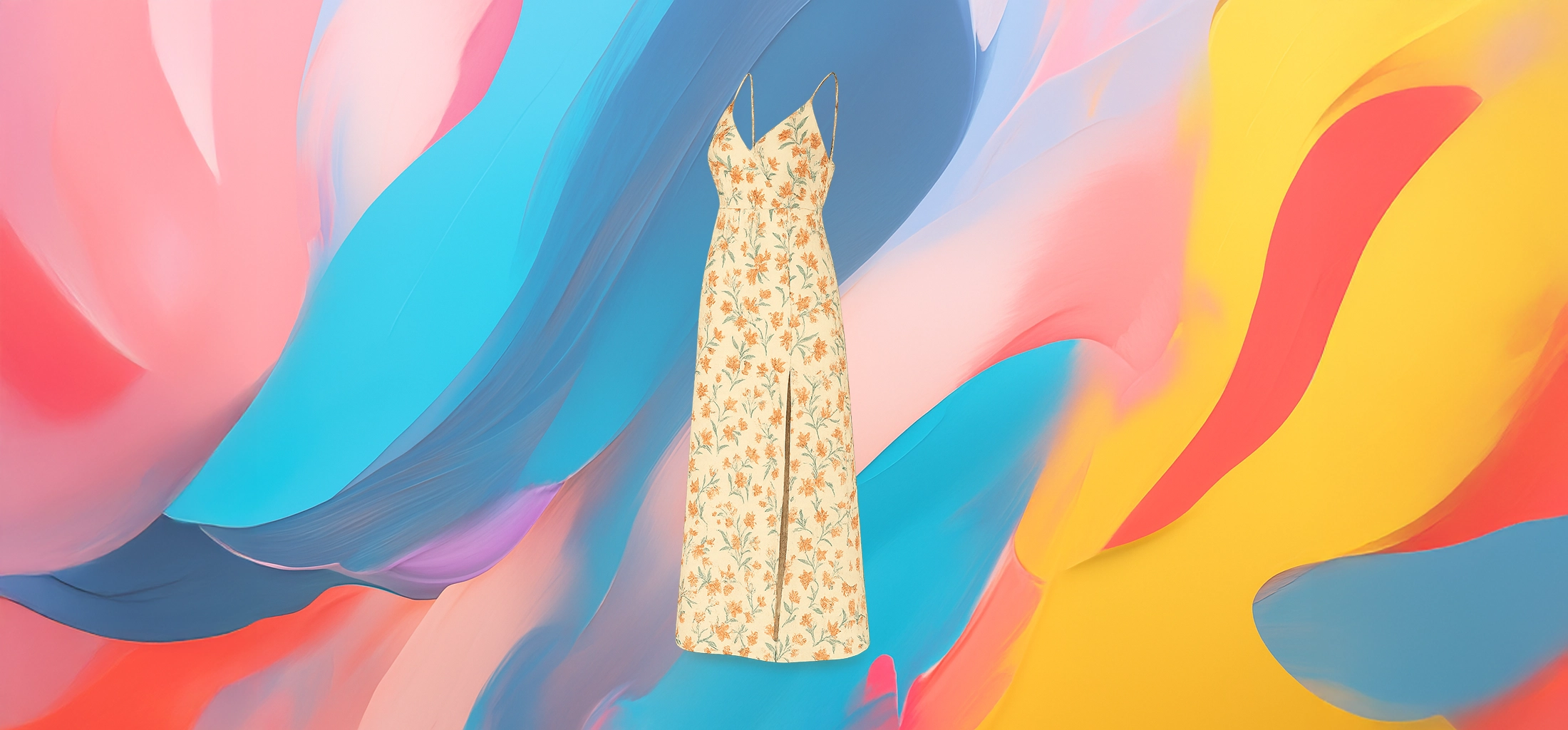 The 25x Floral Slip Maxi Dress - Image 2