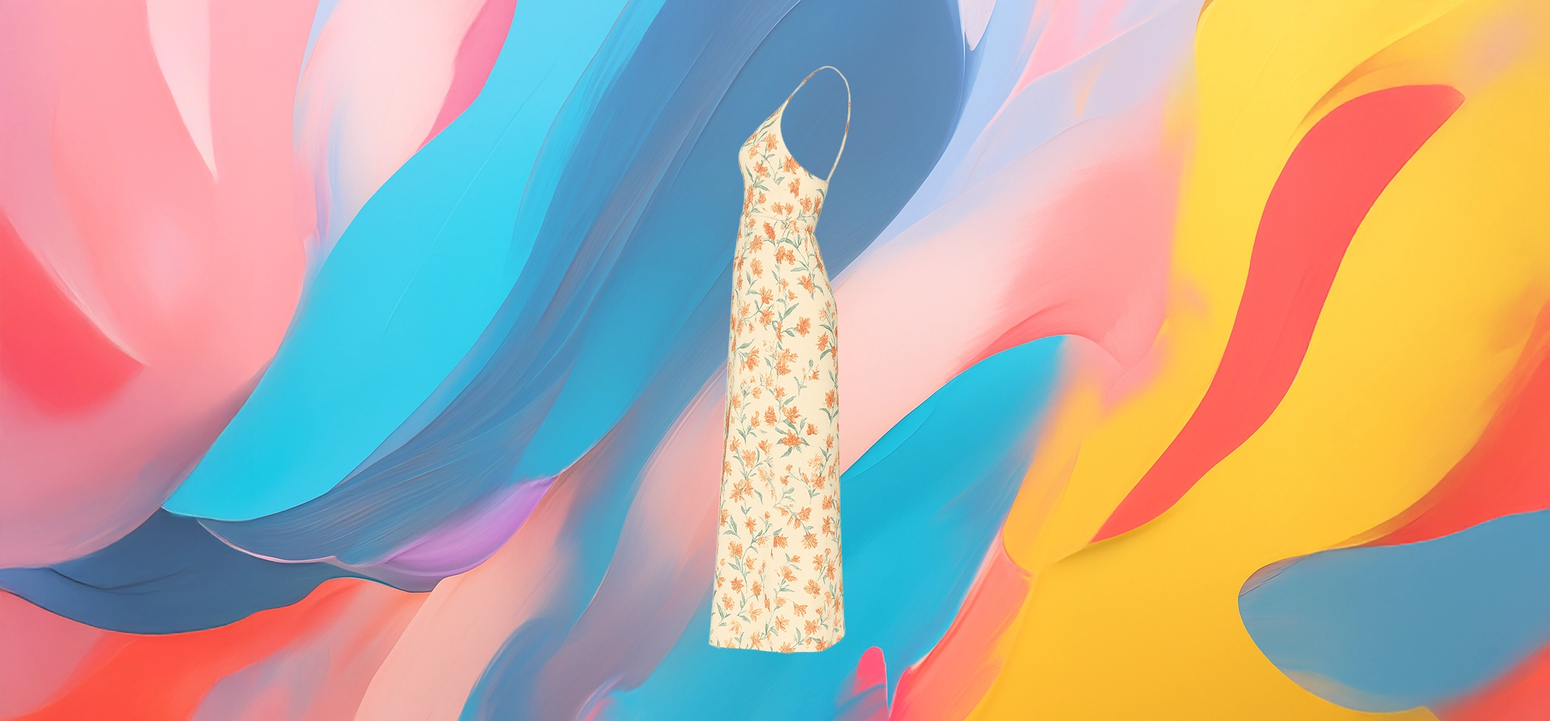 The 25x Floral Slip Maxi Dress - Image 3