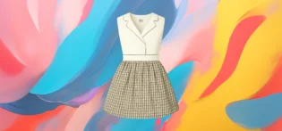 The 25x Tailored Plaid Girl’s Dress