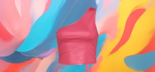 Produit#3-1 The 25x Single Shoulder Pink Top