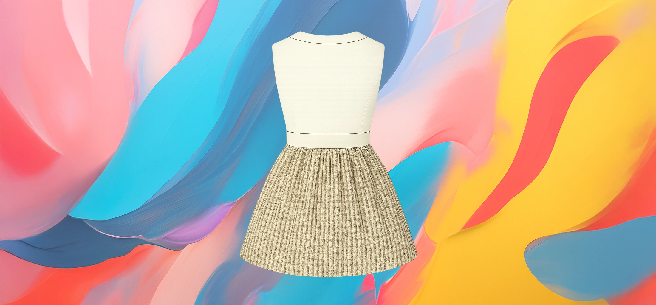 The 25x Tailored Plaid Girl’s Dress - Image 4