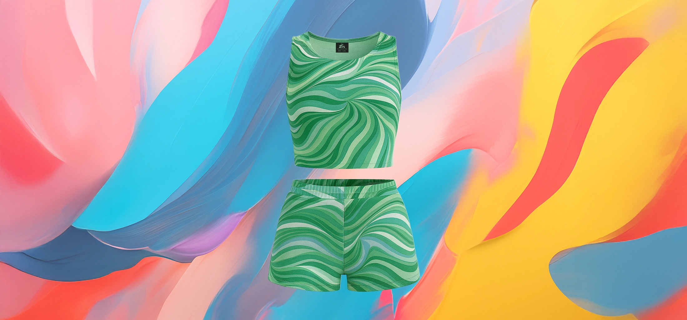 The 25x Green Swirl Energy Set