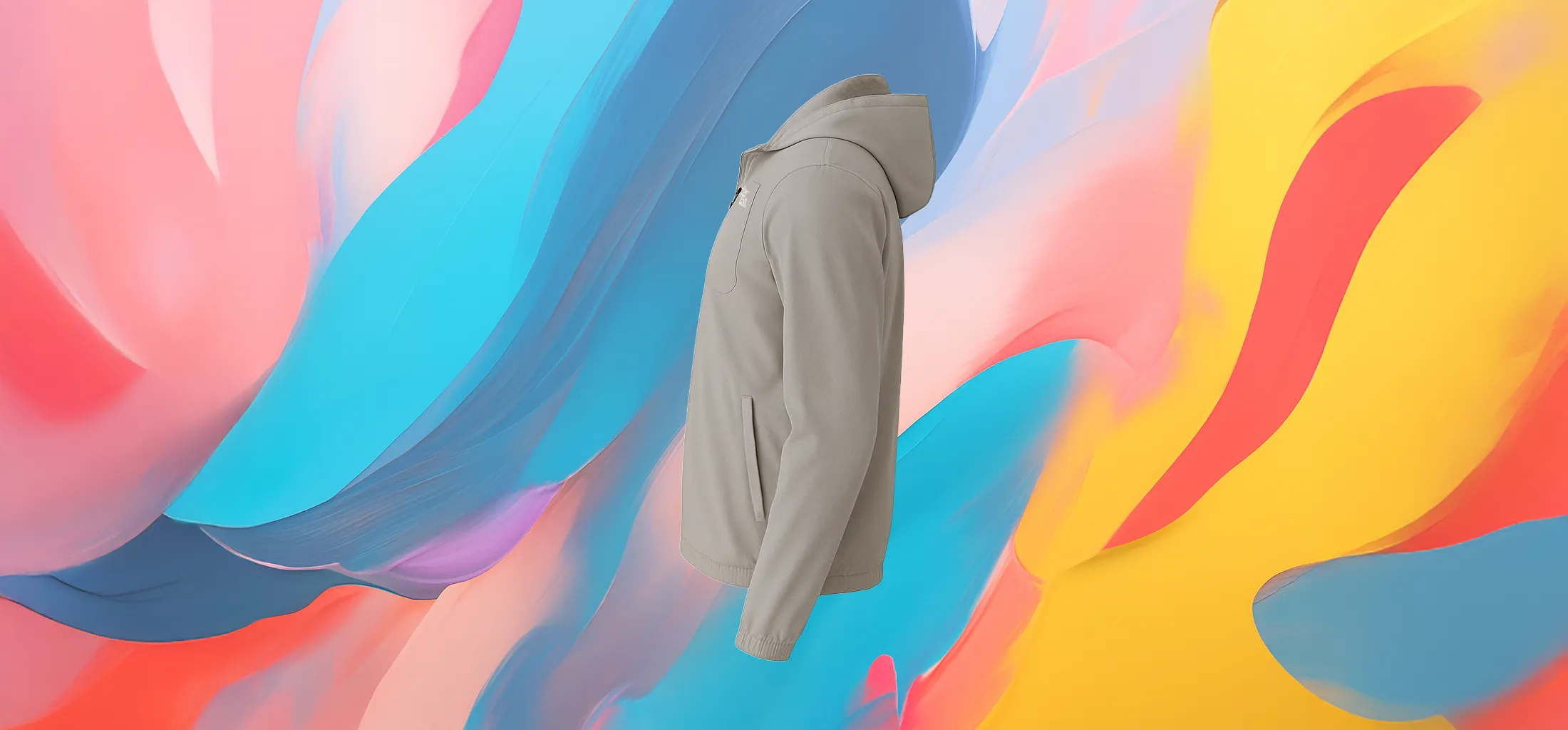 The 25x Gray Zip-Up Hoodie - Image 4