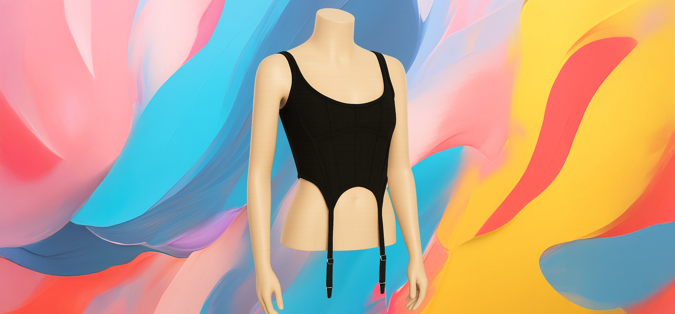 The 25x Herringbone Safari Tank - Image 4