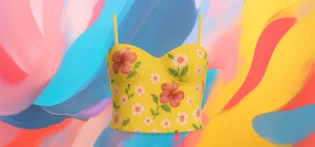Produit#8-1 The 25x Blossom Muse Top