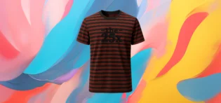 The 25x Midnight Stripe Tee