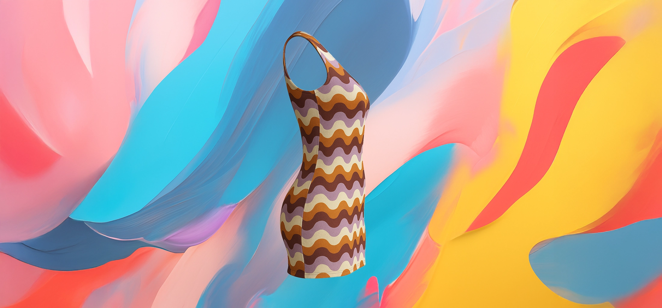The 25x Retro Curve Motion Dress - Image 4