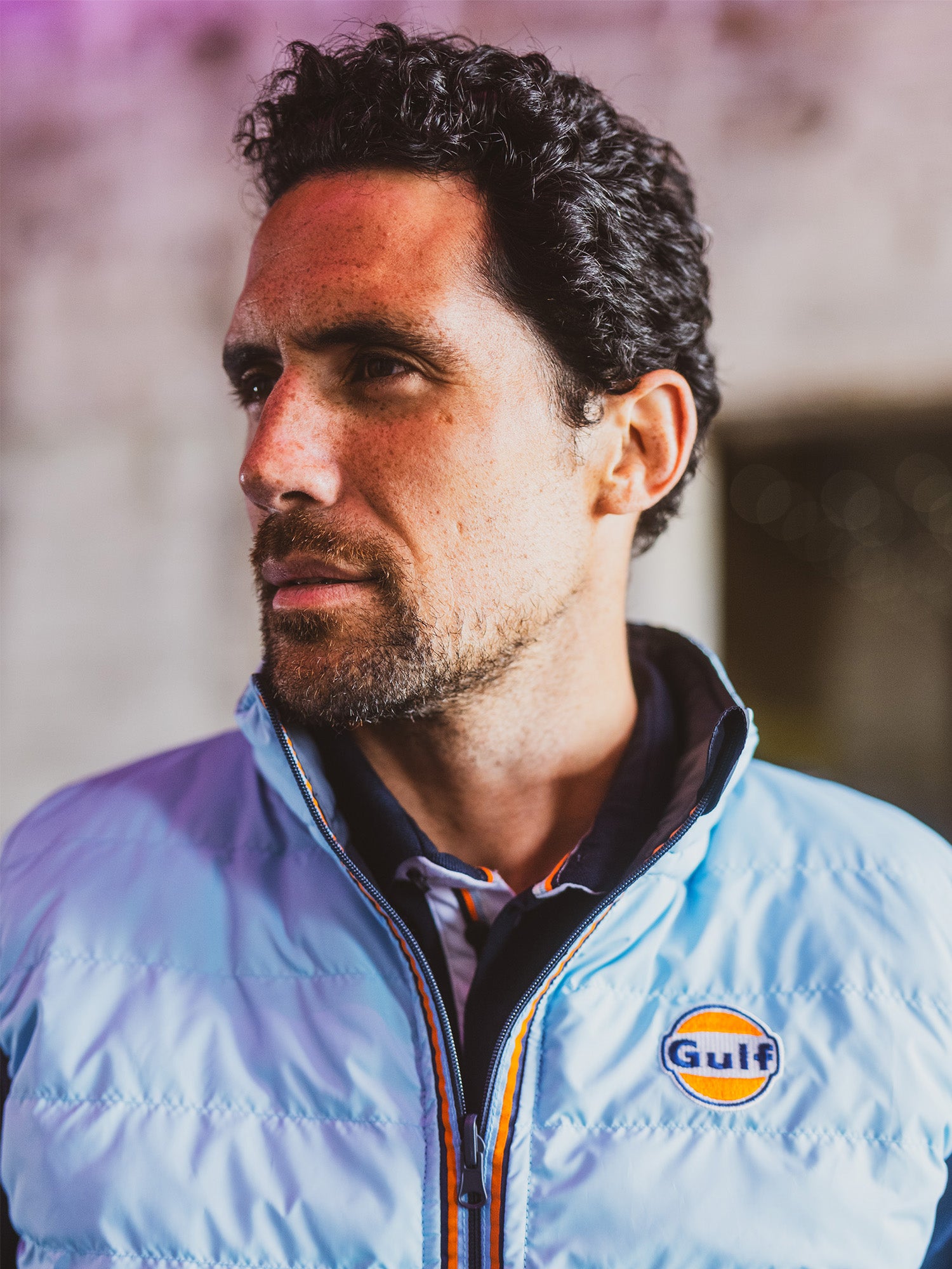 REVERSO BODYWARMER - navy blue / light blue - Image 3