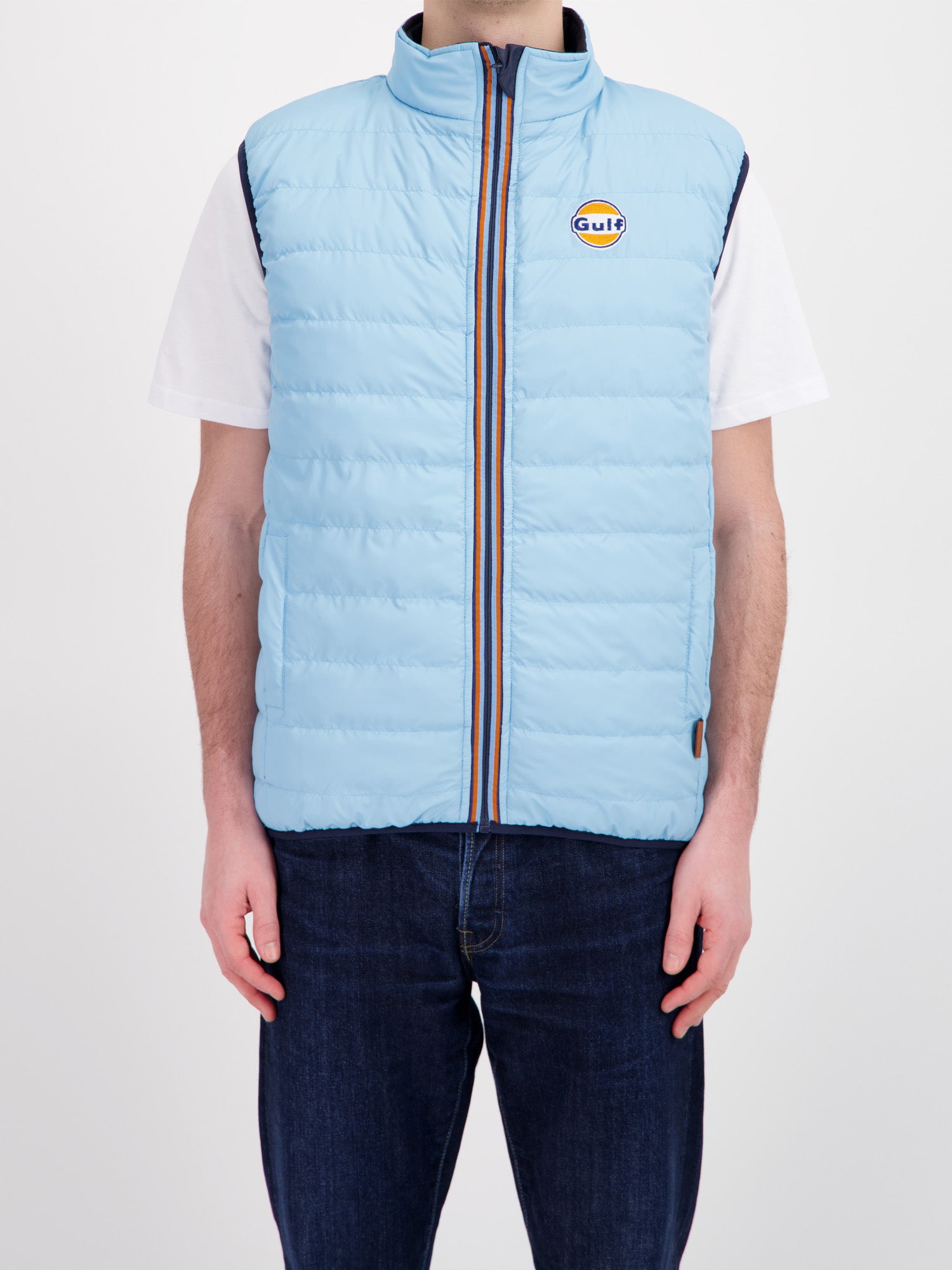 REVERSO BODYWARMER - navy blue / light blue - Image 2