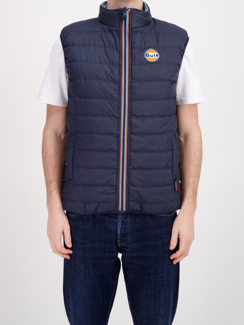 REVERSO BODYWARMER - navy blue / light blue