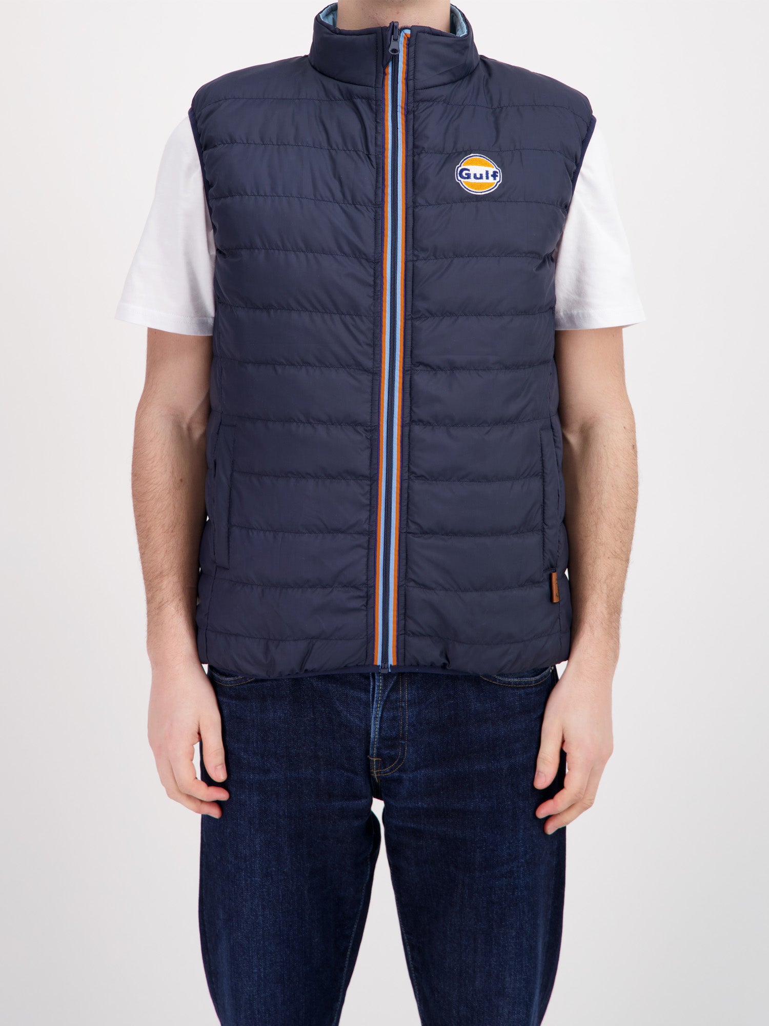 REVERSO BODYWARMER - navy blue / light blue