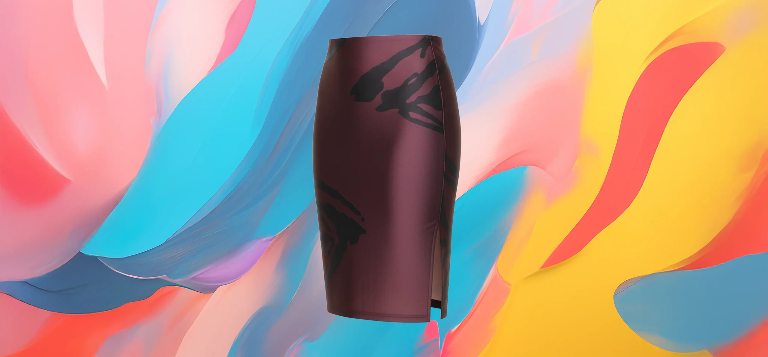 The 25 X – Bordeaux Muse Skirt - Image 4