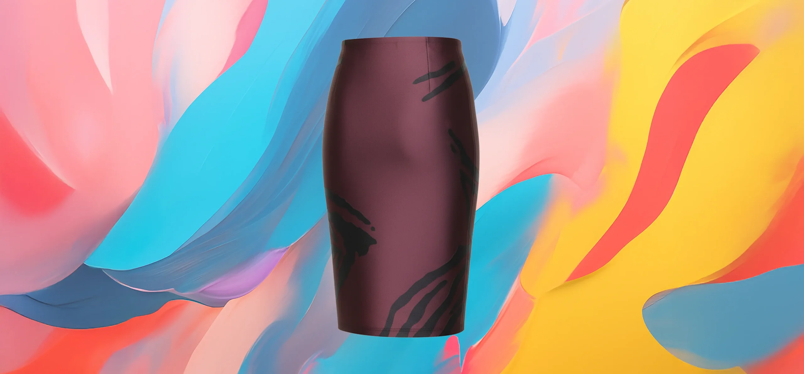The 25 X – Bordeaux Muse Skirt - Image 2