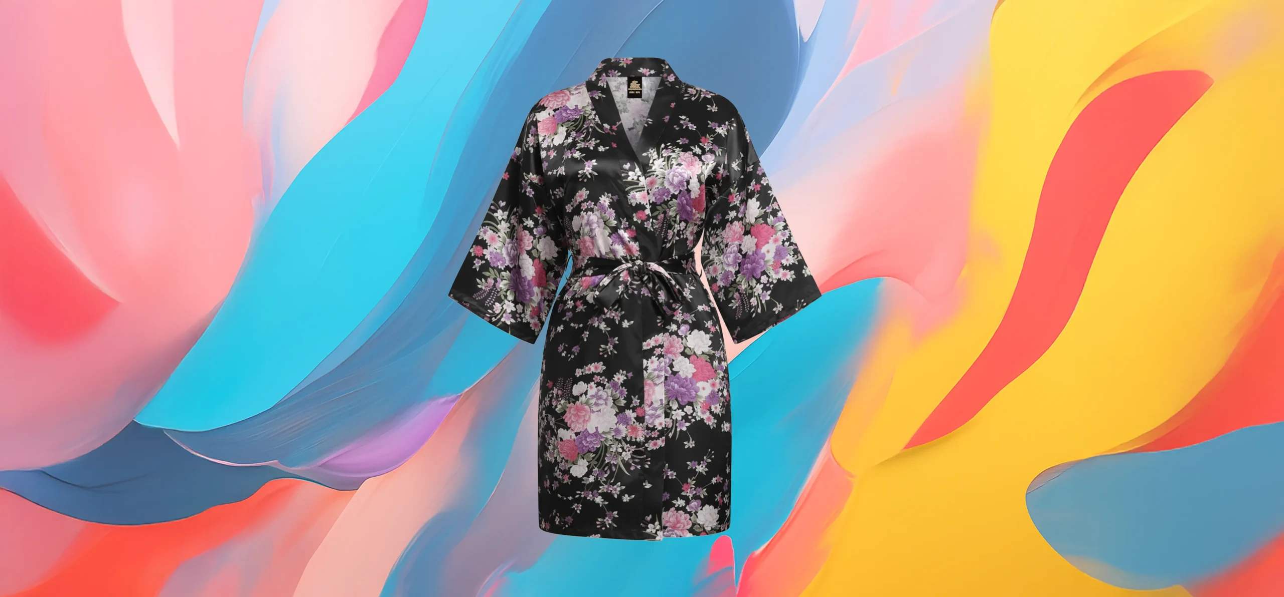 The 25 X – Black Blossom Kimono