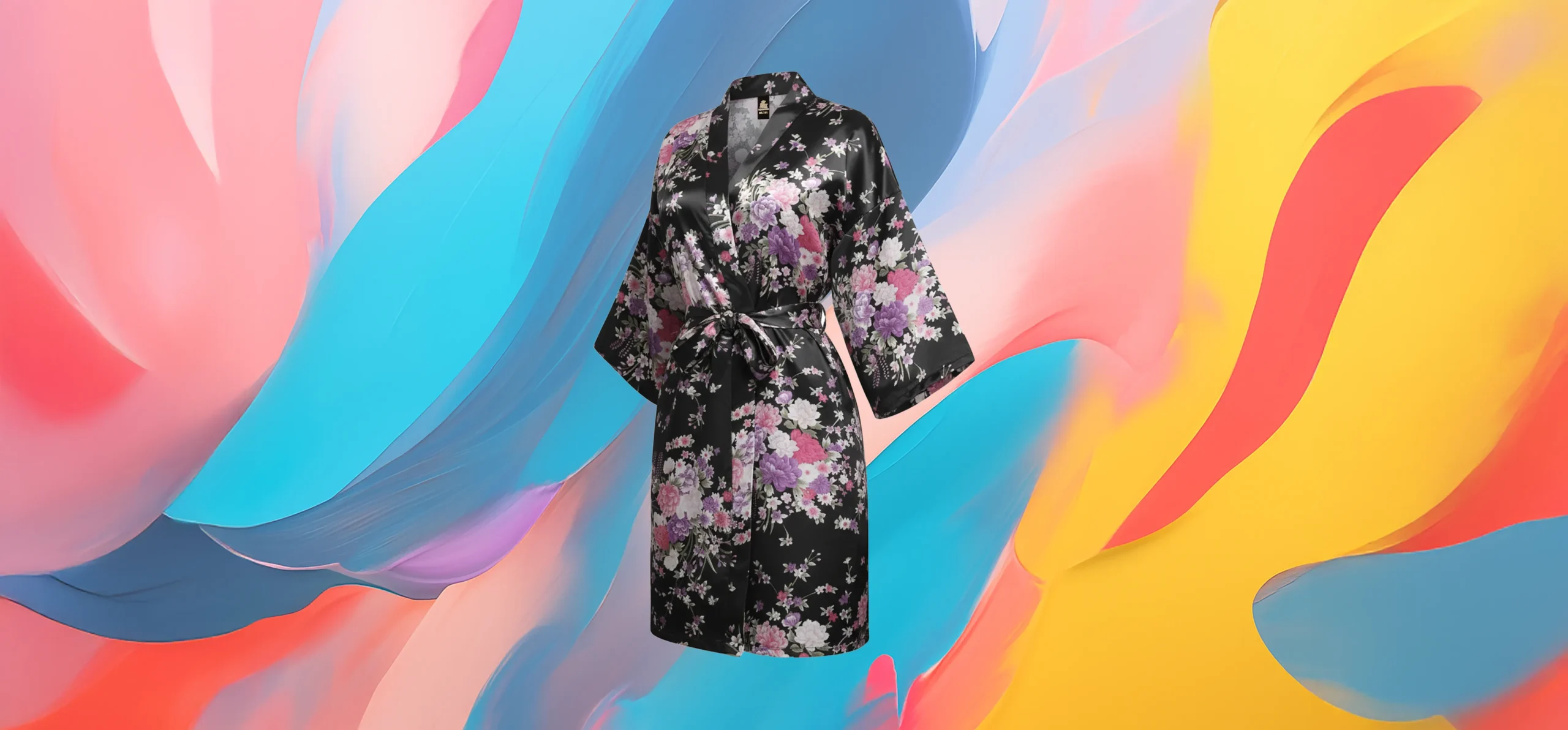 The 25 X – Black Blossom Kimono - Image 2