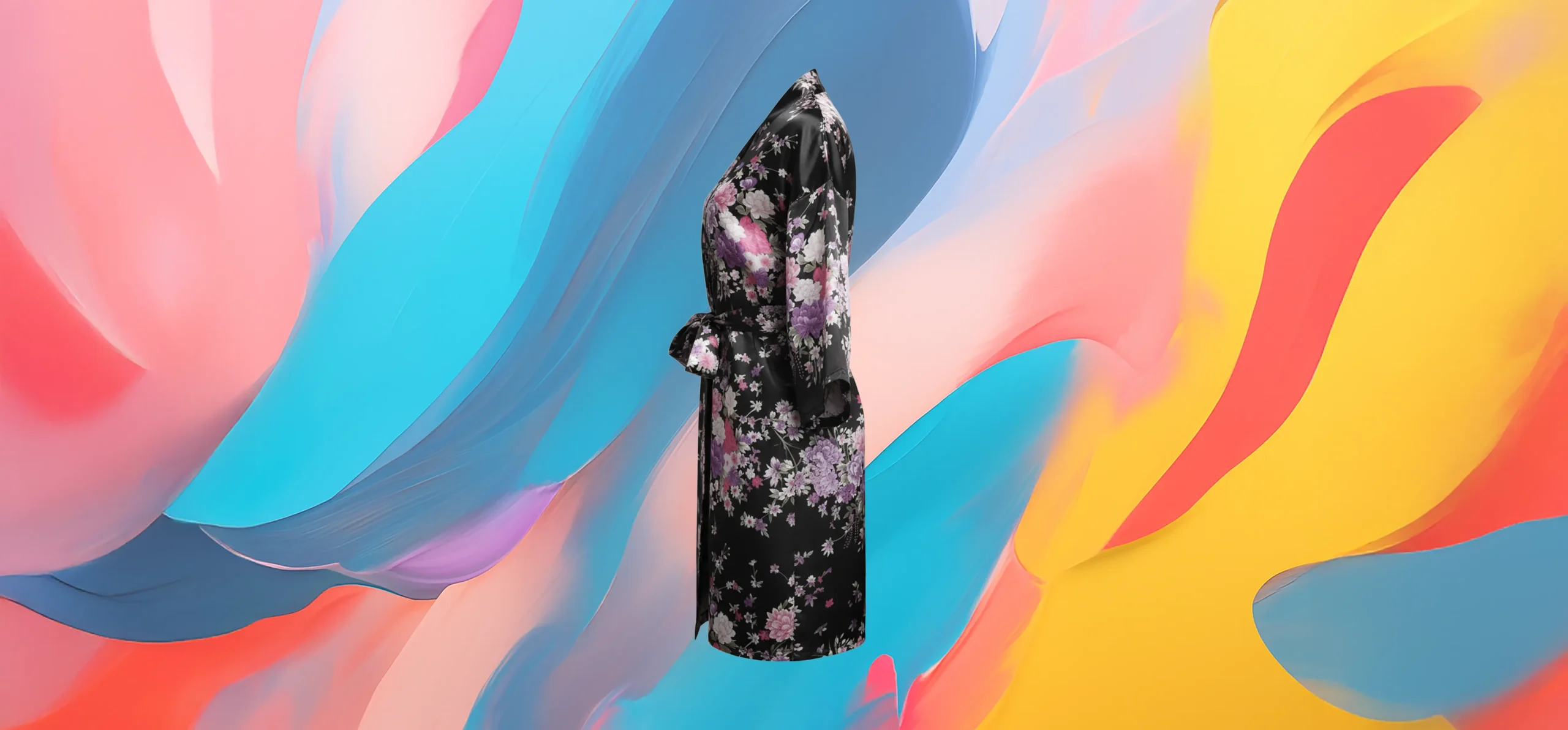 The 25 X – Black Blossom Kimono - Image 3
