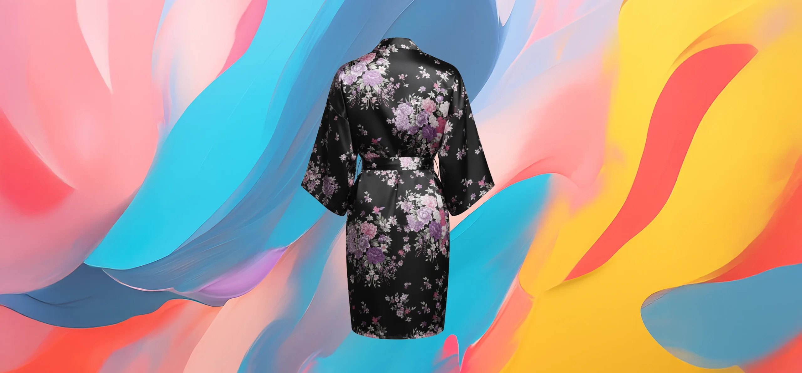 The 25 X – Black Blossom Kimono - Image 4