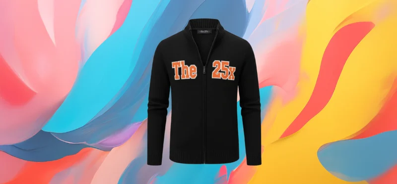 The 25 X Varsity Knit Cardigan