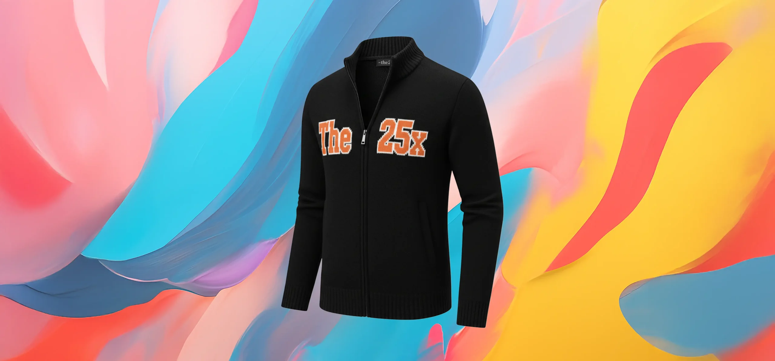 The 25 X Varsity Knit Cardigan - Image 4