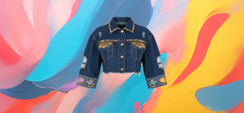 The 25 X – Royal Indigo Crop