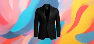 Produit# 8-1 The 25 X – Midnight Edge Blazer