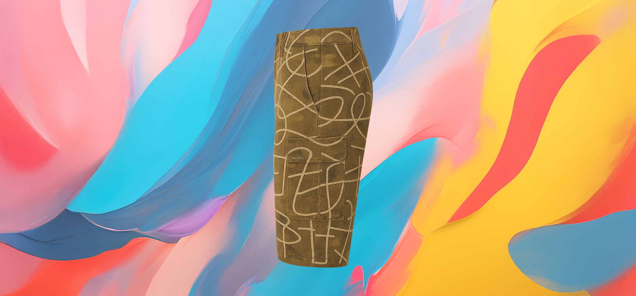 The 25x Reworked Camo Cargo Shorts - Image 3