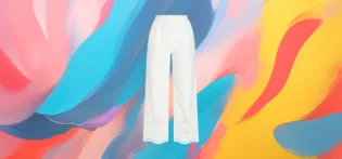Produit#11-1 The25x – Feminine Lace Palazzo Pants