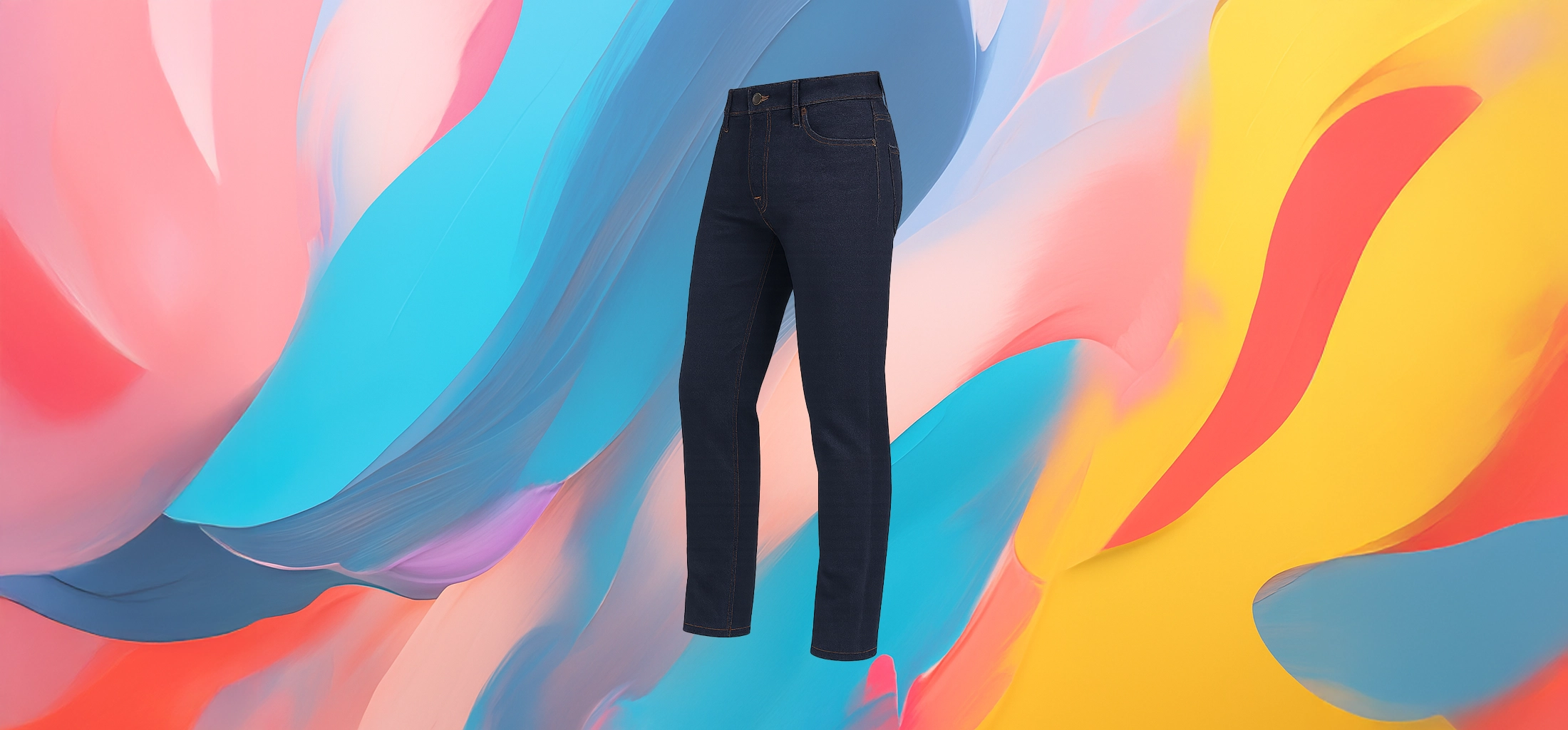 The 25x Indigo Slim Jeans - Image 2