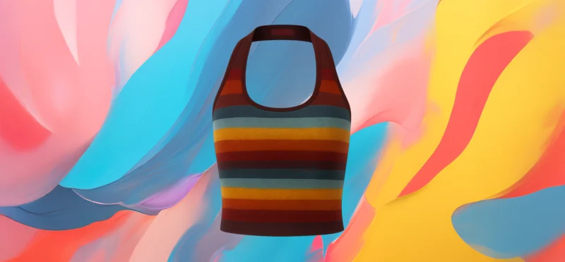 The 25x Rainbow Halter Crop