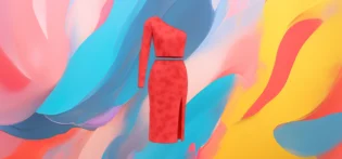 Produit#13-1 The 25 X Coral Passion Dress