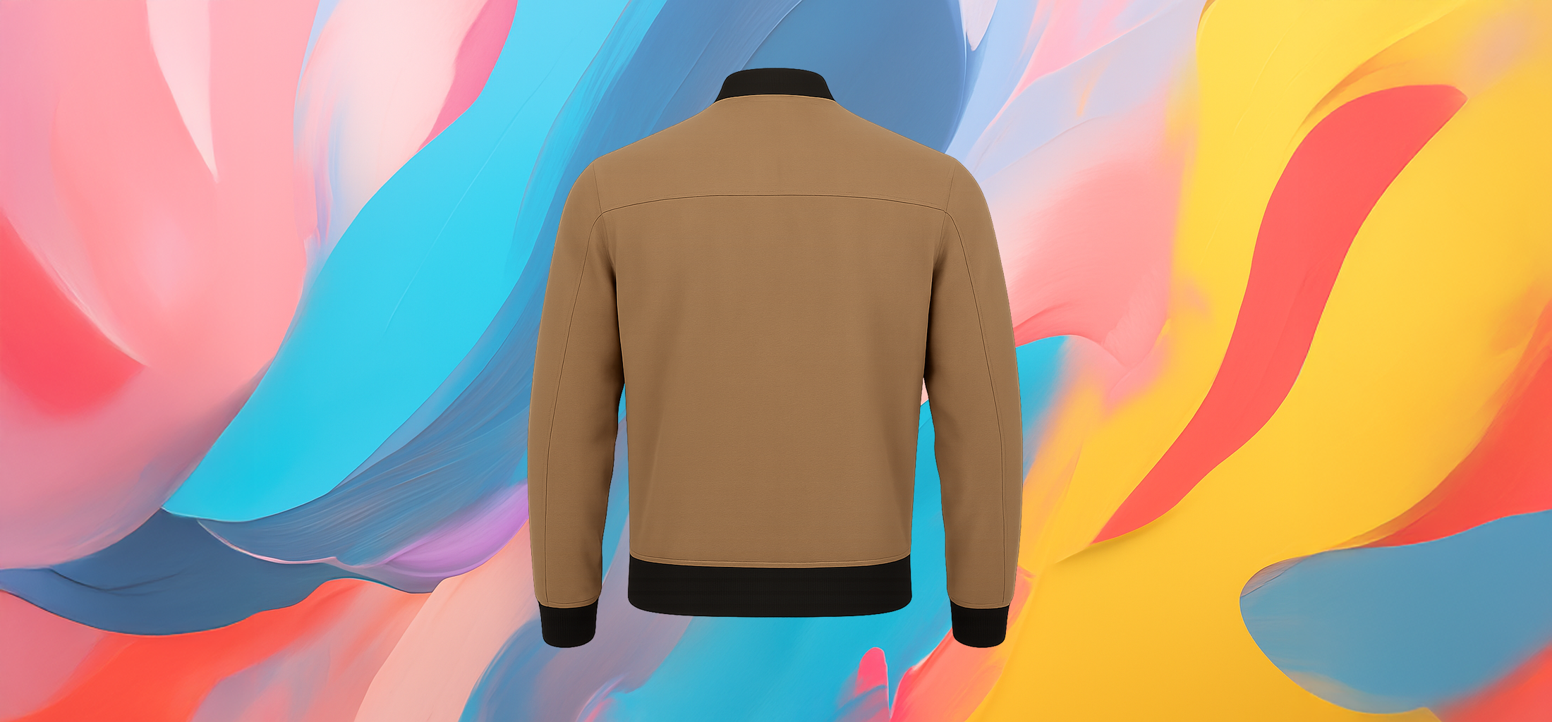 The 25 X Heritage Tan Bomber Jacket - Image 3