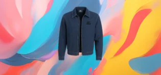 Produit#15-1 The 25x Classic Indigo Zip Jacket