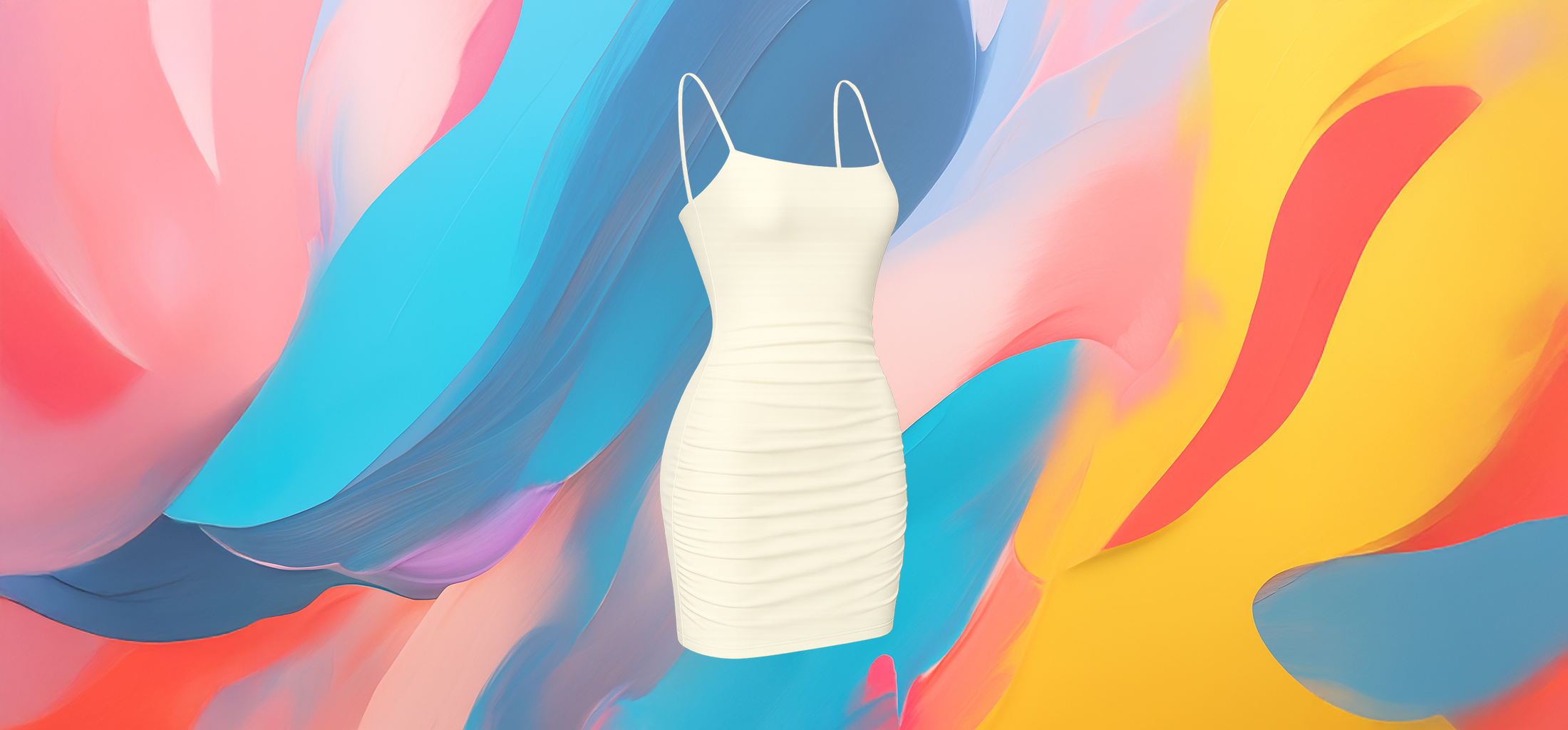 The 25 X White Sleek Bodycon Mini Dress - Image 4