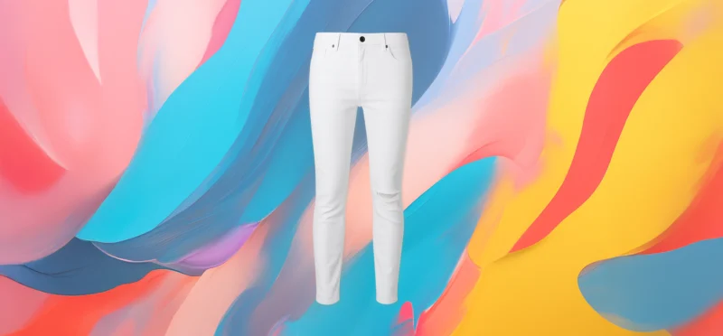 The25x – Men’s White Skinny Jeans