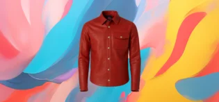 The 25 X The Iconic Red Leather Shirt
