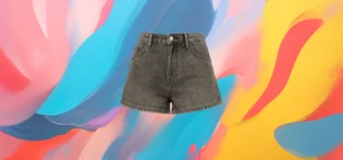 Produit#3-1 The 25x Ash Denim Shorts