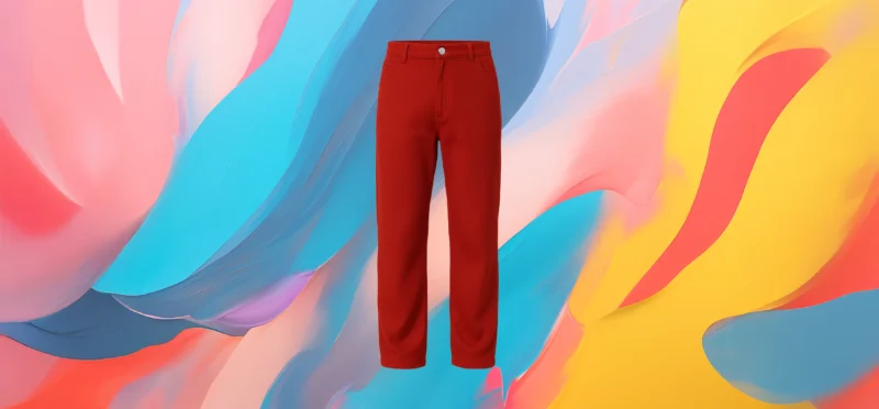 The 25 X Vermillion Trousers