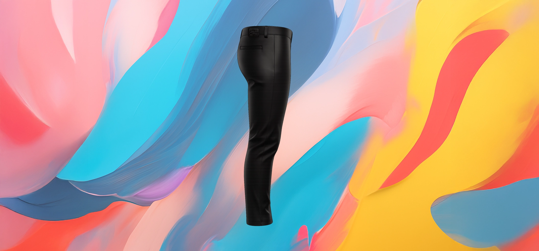 The25x – Men’s Skinny Fit Genuine Leather Trousers - Image 2