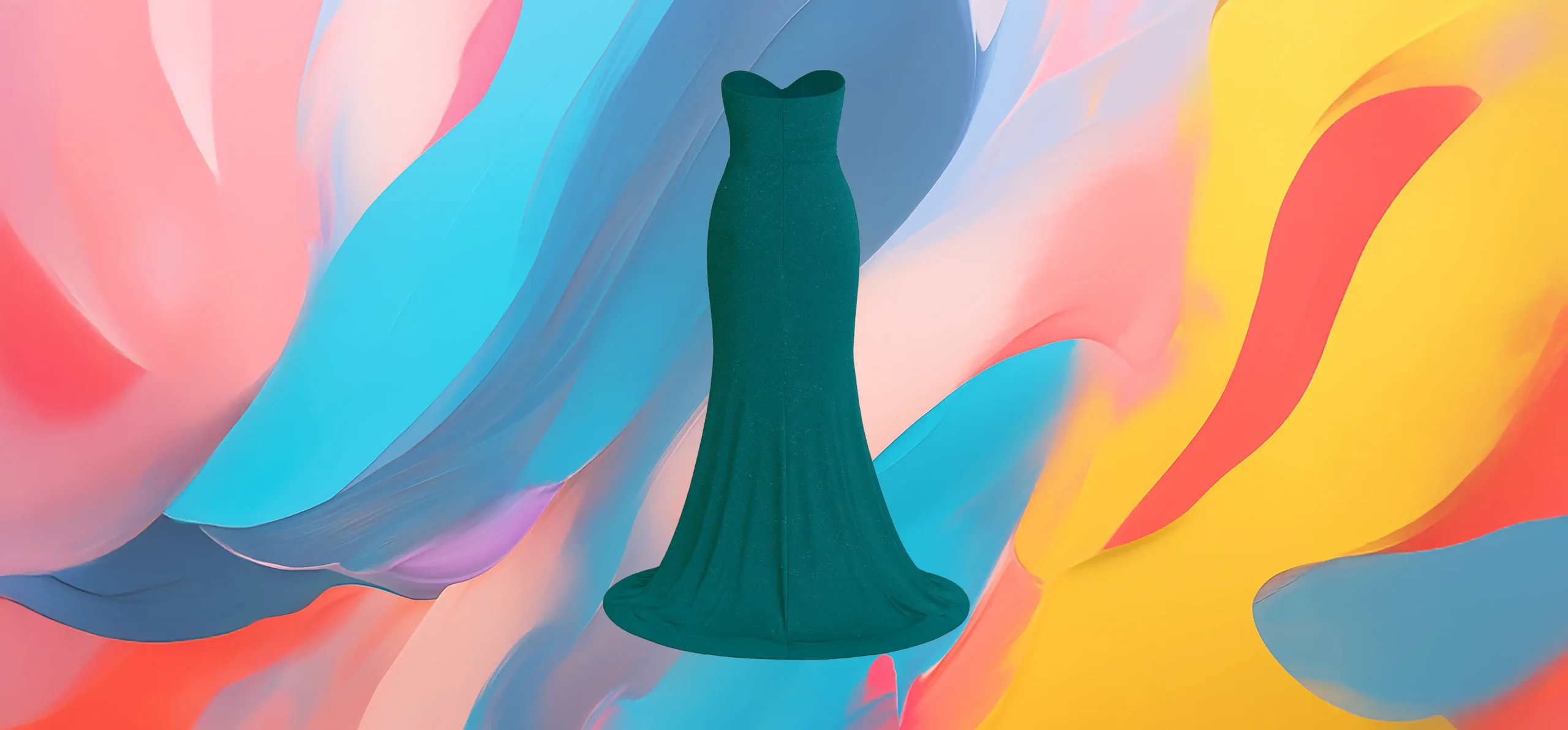 The 25 X Emerald Muse Gown - Image 3