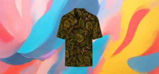 Produit#5-1 The25x – Men’s Stylish Printed Short Sleeve Shirt
