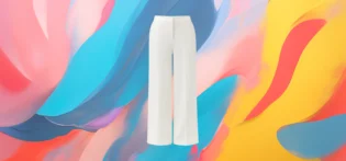 The 25x Women’s White Pants