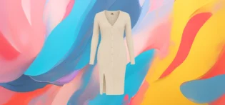 Produit#6-1 The 25x Sand Knit Dress