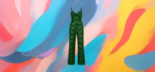 Produit#6-1 The 25 X Green Flame Jumpsuit