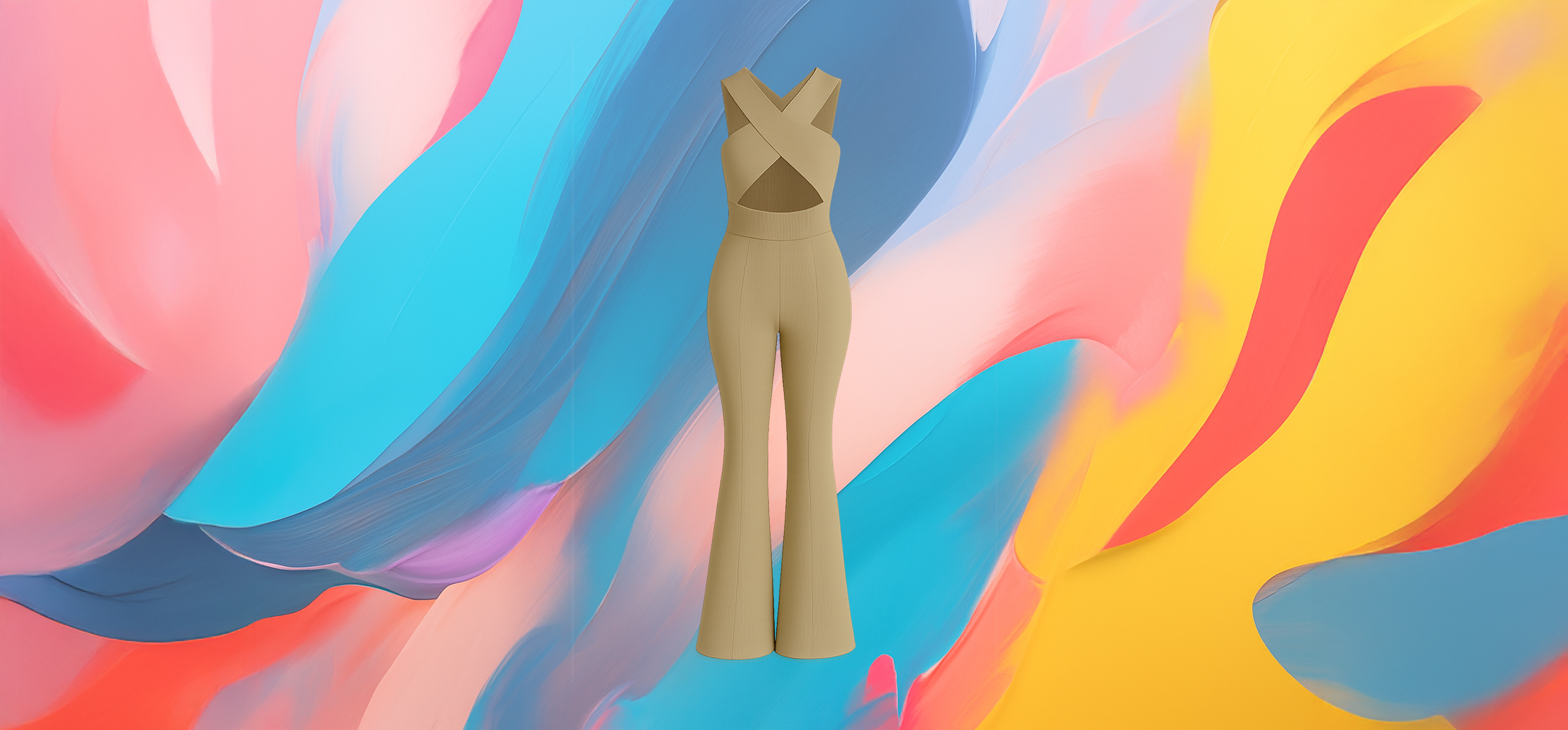 The25x – Cross-Strap Elegance Jumpsuit