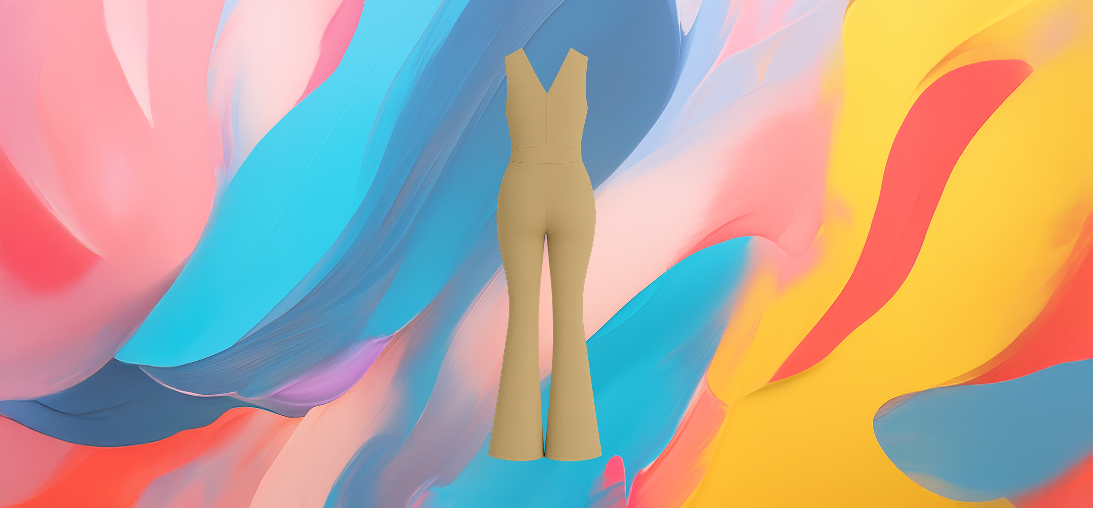 The25x – Cross-Strap Elegance Jumpsuit - Image 2