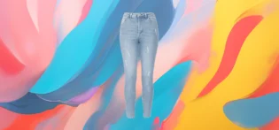 Produit#7-1 The25x – Women’s Blue Fashion Skinny Jeans