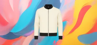 The 25 X Black and White Teddy Jacket